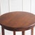 A round table made of solid oak in the Art Deco style, dating from around 1920–1930 and belonging to the Guéridon type....