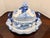 Chelsea House Chinoiserie Blue and White Porcelain Soup Tureen & Underplate For Sale In New York - Image 6 of 8
