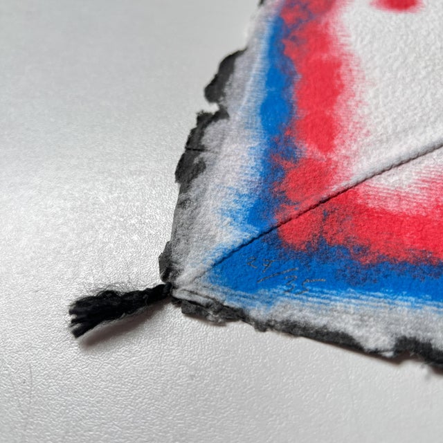 Mid-Century Modern Shinkichi Tajiri, Rope, 1990s, Ink and Paper For Sale - Image 3 of 14