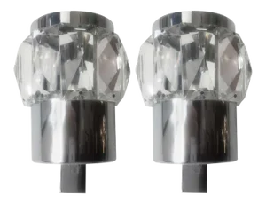1960s German Space Age Wall Lights - a Pair