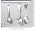 Antique C.W. Hurll Pure Coin Silver Salt Spoon For Sale - Image 9 of 9