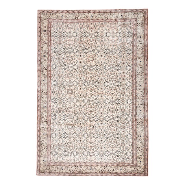 Vintage Turkish Rug in Wool For Sale