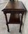 Late 19th Century 1880s Spanish Walnut Carved Side Table For Sale - Image 5 of 11