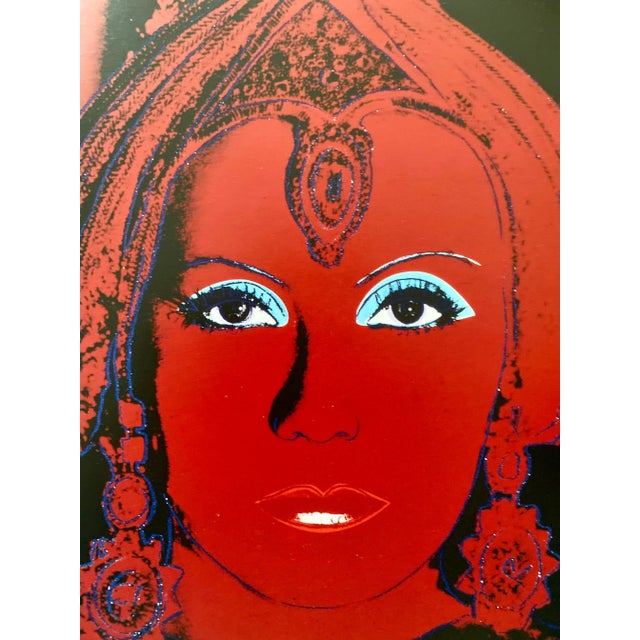 Printmaking Materials 1990 Andy Warhol Foundation "The Star (Greta Garbo) - 1981" Pop Art Vintage Lithograph Print For Sale - Image 7 of 9