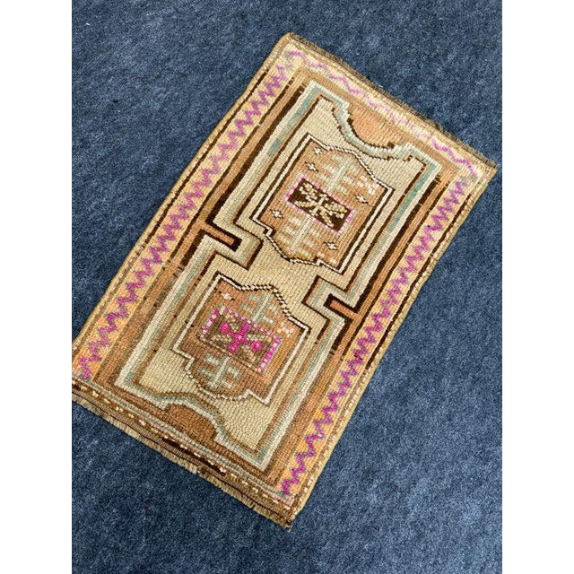 Early 21st Century Turkish Yastik Rug 1'7" x 2'5" For Sale - Image 5 of 5