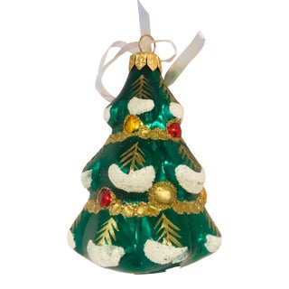 Christmas Ornaments Tree Vintage Glass Ornament For Sale