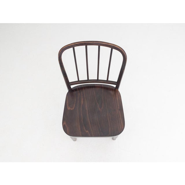 811/4 Dining Chairs by Josef Hoffmann for Thonet, 1930s, Set of 4 For Sale - Image 9 of 17