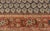 Dark Blue Antique Persian Sultanabad Rug in All-Over Paisley 10'3 X 15'2 For Sale - Image 4 of 15
