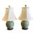 Vintage Chinese Celadon Lamps - Pair For Sale