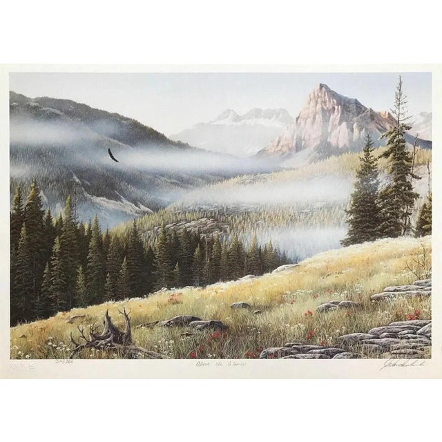 Contemporary 1990s Jake Vandenbrink Above the Clouds Print For Sale - Image 3 of 3