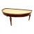 Rosewood Demi-Lune Coffee Table For Sale
