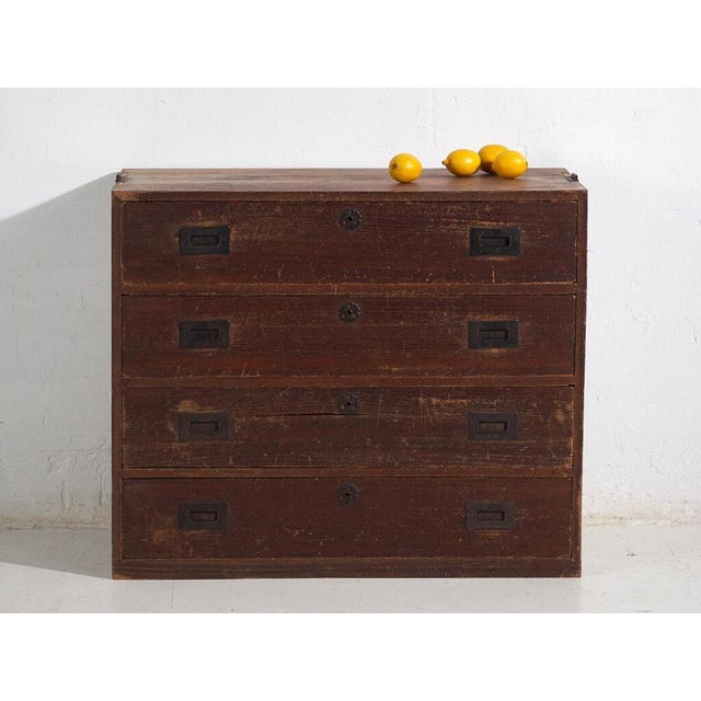 Antique Japanese Chest of Drawers For Sale - Image 9 of 11