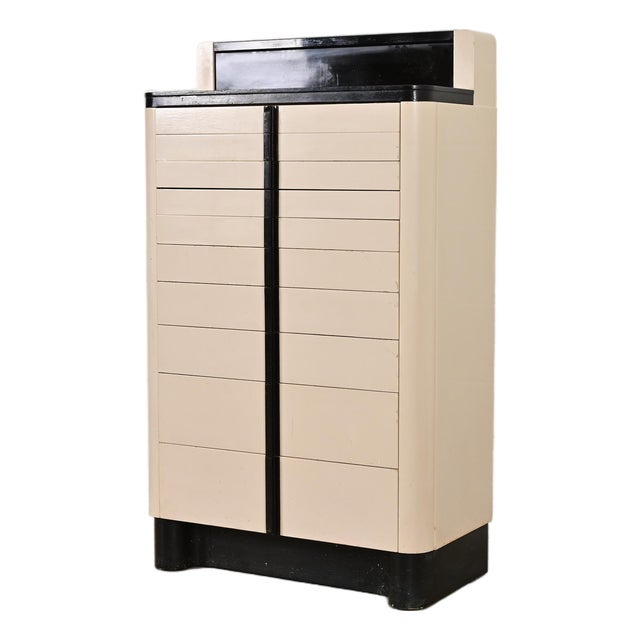 Art Deco 10-Drawer Dental Cabinet by American Cabinet Co., Circa 1930s For Sale