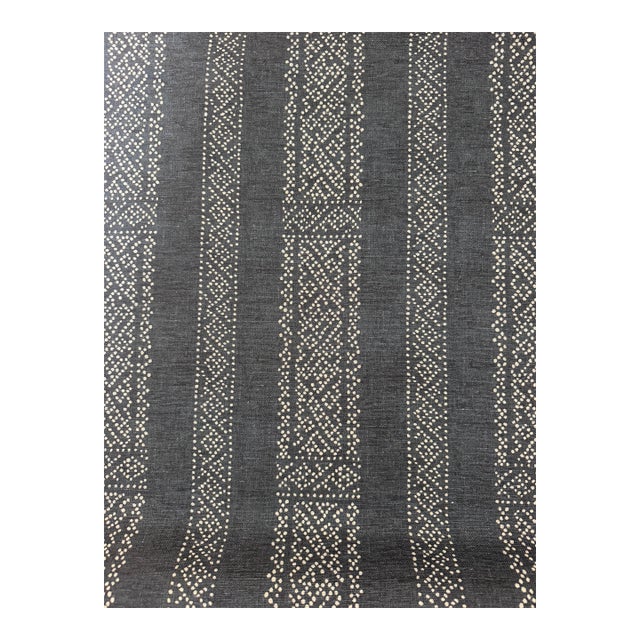 McLaurin & Piercy Miguel Linen Fabric 2 Yards For Sale