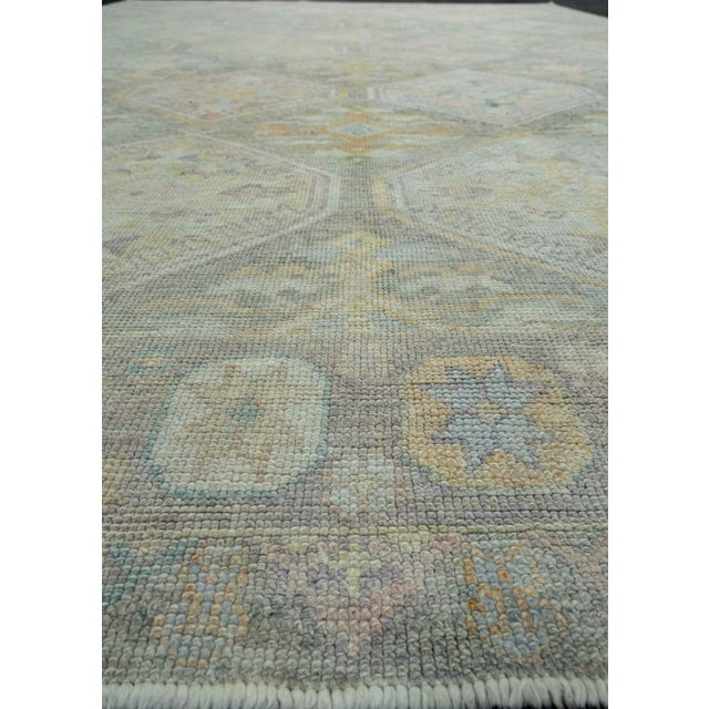 Early 21st Century Turkish Oushak Rug 8'7" x 12'5" #18659 For Sale - Image 5 of 8