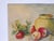 Early 20th Century Still Life With Apples Watercolor Painting For Sale - Image 4 of 8