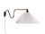 Brass Voss Belysning, Articulating Wall Light, Paintated Brass, Metal, Denmark, 1950s For Sale - Image 8 of 15