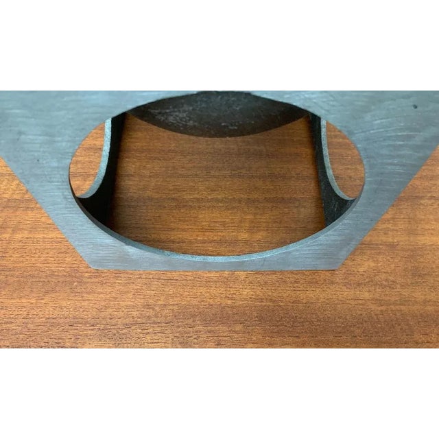 Metal Lorenzo Burchiellaro, Mid-Century Italian Modernist Cube Sculpture For Sale - Image 7 of 18