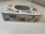 Beautiful vintage hand-painted German porcelain tissue box cover featuring delicate floral decoration and gold trim. A...