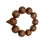 Chinese Natural Sandalwood Beads Hand Rosary Praying Bracelet For Sale - Image 4 of 5