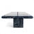 Late 20th Century Postmodern Green Marble Coffee Table With Plinth Base For Sale - Image 12 of 15