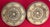 Large Antique 19th Century American Federal Empire Spun Brass Classical Drapery Tie Backs - A Pair For Sale In New York - Image 6 of 16