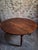 Antique French Round Oak Drop-Leaf Dining Table, 1870s For Sale - Image 11 of 18