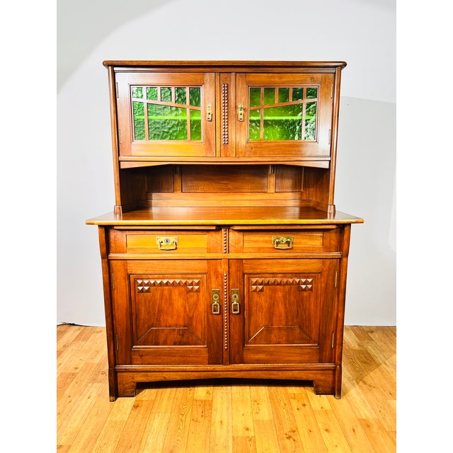 German Art Nouveau Cupboard from Nic. Eckel Furniture Factory, 1890s For Sale - Image 3 of 18