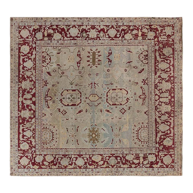 High-quality Early 20th Century Indian Agra Rug For Sale