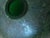 Glass Green Glass Globe With Irridescent Crackle Surface Flash For Sale - Image 7 of 11