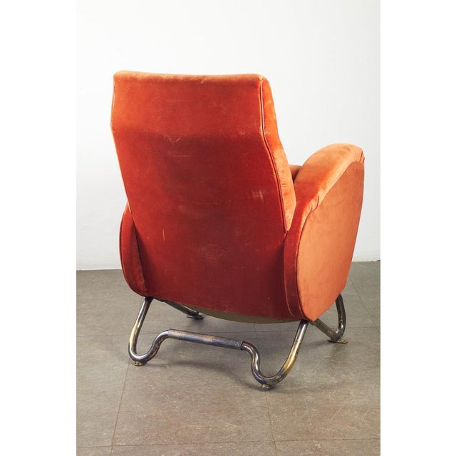 Armchair by Carlo Mollino for the Rai Auditorium, Turin, 1950s For Sale - Image 5 of 18