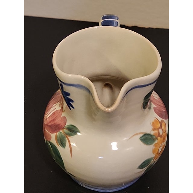 1940s Red Wing Pottery MCM Creamer Botanical For Sale In San Francisco - Image 6 of 12