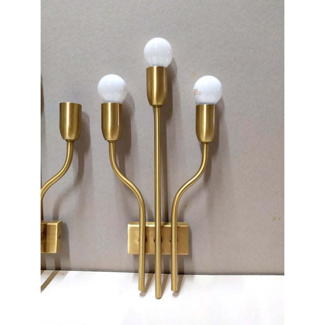 1970s Wall Lights by Gaetano Sciolari,1970s, Set of 2 For Sale - Image 5 of 8