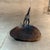 1960s Hand-Carved Indonesian Water Buffalo Horn Scoop Ornate Figural Ancestor Handle For Sale In San Diego - Image 6 of 11