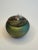 Modern Asian Raku & Polished Stone Small Lidded Jar For Sale - Image 4 of 11