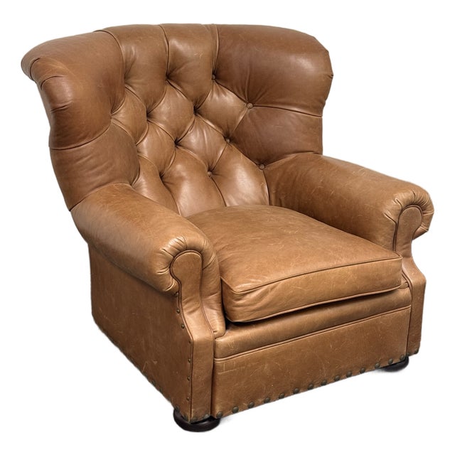E. J. Victor for Ralph Lauren Home Writer’s Club Chair For Sale