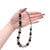 Modern David Yurman Elements Adjustable Silver, Onyx, & Hematite Bead Necklace For Sale - Image 3 of 12