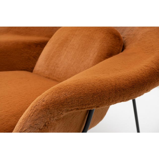 Textile Womb Chair by Eero Saarinen for Knoll, 1960s For Sale - Image 7 of 12