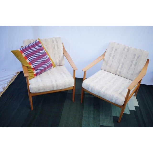 Set of Vintage Armchairs attributed to Walter Knoll, 1960s For Sale - Image 16 of 18