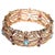 Gemstone Bochic "Capri" Vintage Garnet & Multi Gem & Sapphire Bangle Set 18K & Silver For Sale - Image 7 of 18