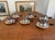 Mid-Century Modern Vintage Silver-Plated Espresso Cup & Saucer Set With Bakelite Handles – Set of 6 For Sale - Image 3 of 9