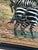 Vintage Zebra Landscape Oil Painting For Sale In West Palm - Image 6 of 18