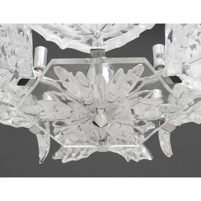 Lalique Champs-Elysees Chandelier For Sale - Image 15 of 16