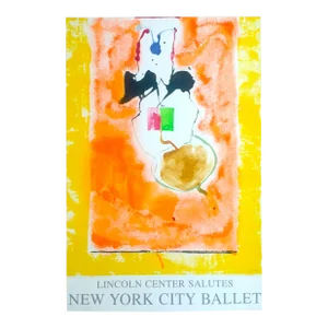 Helen Frankenthaler Lmtd Edtn Extra Large Abstract Expressionist Hand Pulled Silkscreen Serigraph Print " Solar Imp " 1995