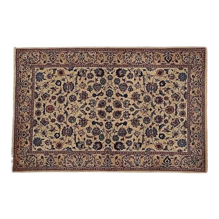 1970s Sino Persian Isphahan Rug - 3'7" X 5'8" For Sale