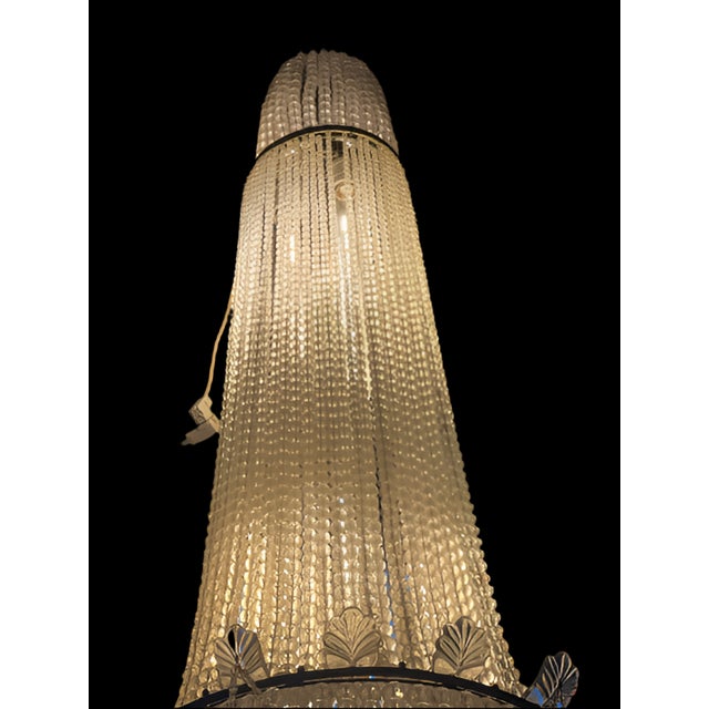 Early 20th Century Antique French Baccarat Style Chandelier For Sale - Image 5 of 5