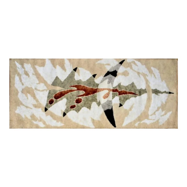 Mid 20th Century Abstract Expressionist Oil Painting by Joseph Vasica For Sale