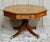 Brown Antique Regency Octagonal English Oak Drum Table, 1810 For Sale - Image 8 of 10