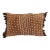 African Custom Made Bogolan Lumbar Mud Cloth Pillow 16.5" For Sale