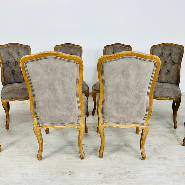 Louis XV Dining Chairs – Set of 8 For Sale - Image 10 of 11